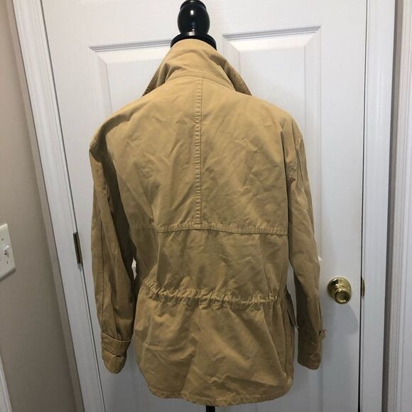Madewell  khaki zip front jacket size small - Picture 11 of 14